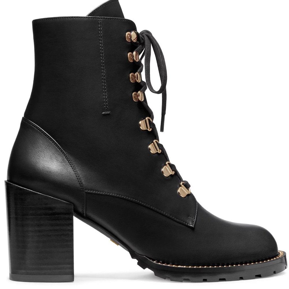 Stuart Weitzman Kolbie Chain Block Bootie
